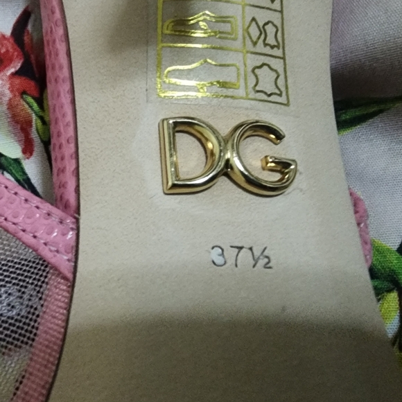 New Authentic Dolce & Gabbana Pink Heels